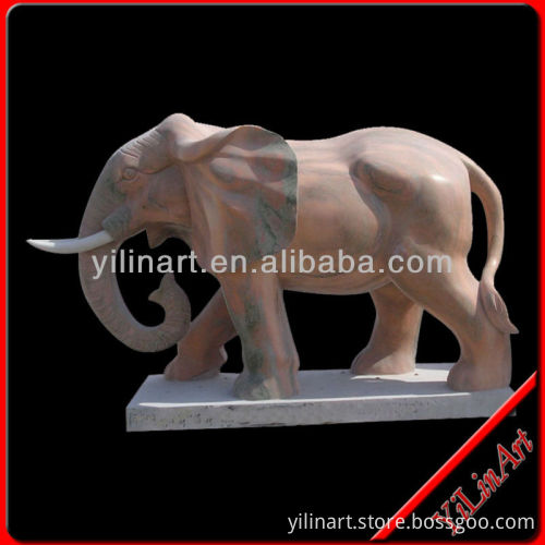Garden Stone Elephant Statue For Sale YL-D197